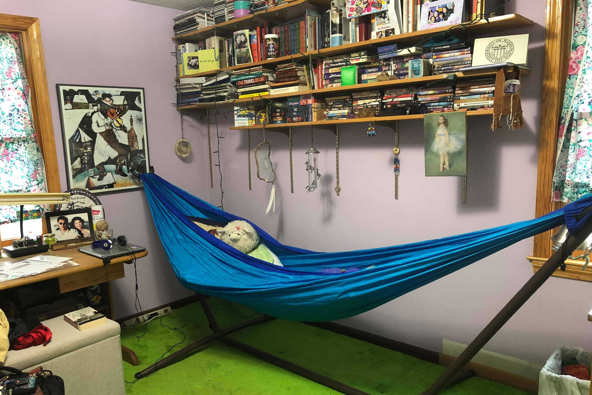 Could you sleep in a hammock every night? Some swear by it