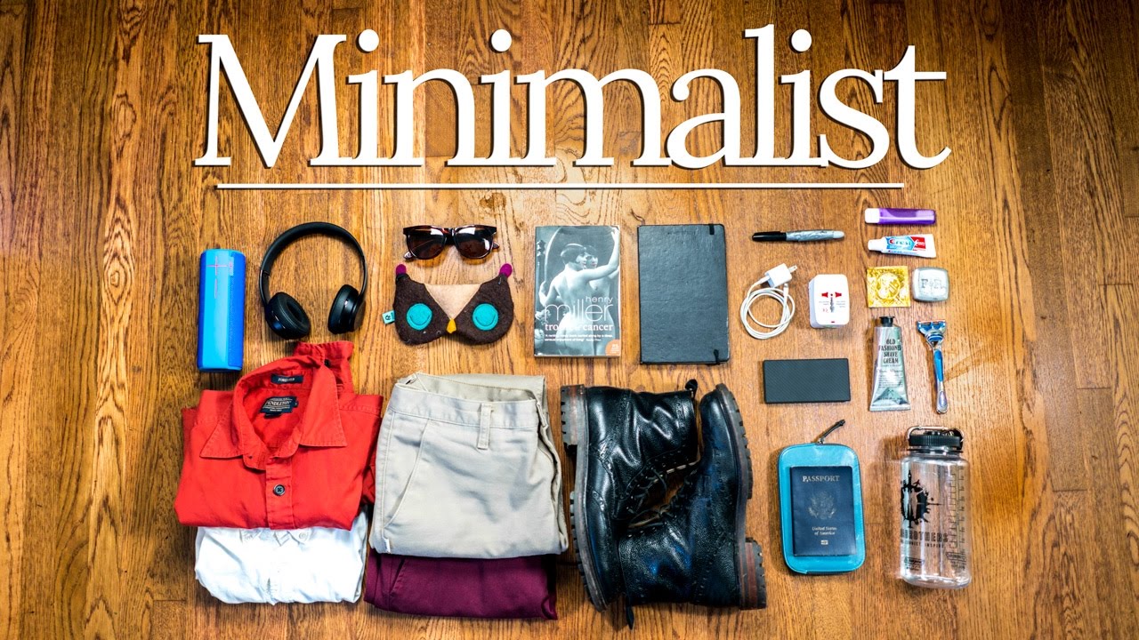 A Packing List to Embrace Minimalist Travel