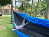 Flying Squirrel Outfitters hammock "21ft" BaseCamp Hammock™ - Black & Aqua