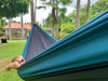 Flying Squirrel Outfitters hammock "21ft" BaseCamp Hammock™ - Black & Green