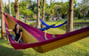 Flying Squirrel Outfitters hammock "21ft" BaseCamp Hammock™ - Gold & Maroon