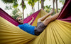 Flying Squirrel Outfitters hammock "21ft" BaseCamp Hammock™ - Gold & Maroon