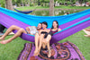 Flying Squirrel Outfitters hammock "21ft" BaseCamp Hammock™ - Purple & Aqua