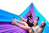 Flying Squirrel Outfitters hammock "21ft" BaseCamp Hammock™ - Purple & Aqua