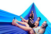 Flying Squirrel Outfitters hammock "21ft" BaseCamp Hammock™ - Royal Blue & Aqua