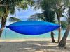 Flying Squirrel Outfitters hammock "21ft" BaseCamp Hammock™ - Royal Blue & Aqua